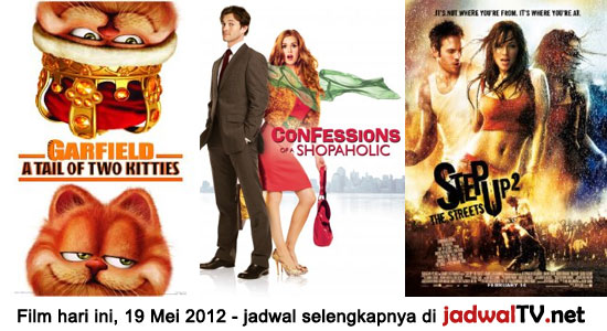 Jadwal Film dan Sepakbola 19 Mei 2012