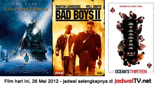 Jadwal Film dan Sepakbola 26 Mei 2012 jadwalhariini26mei