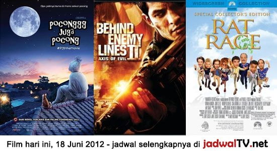 jadwalhariini18juni Jadwal Film dan Sepakbola 18 Juni 2012  sekilas info 