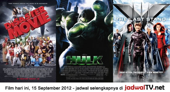 Jadwal Film Dan Sepakbola 15 September 2012 jadwalhariini15september2012 Jadwal Film Dan Sepakbola 15 September 2012 sekilas info