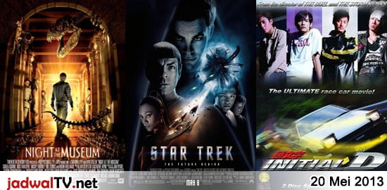Jadwal Film dan Sepakbola 20 Mei 2013 Jadwal Film dan Sepakbola 20 Mei 2013
