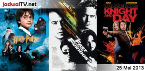 Jadwal Film dan Sepakbola 25 Mei 2013