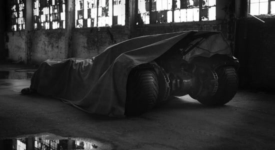 Foto Pertama Batmobile dalam Batman vs Superman