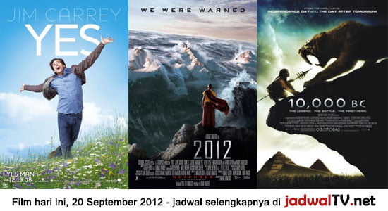 jadwalhariini20september2012