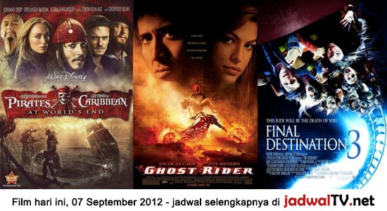 jadwalhariini7september2012