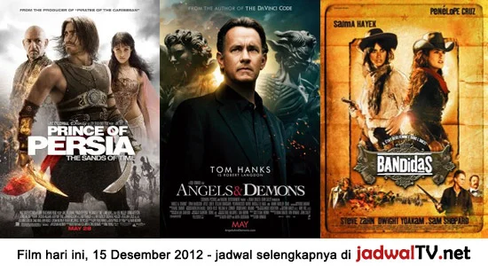 Jadwal Film dan Sepakbola 15 Desember 2012
