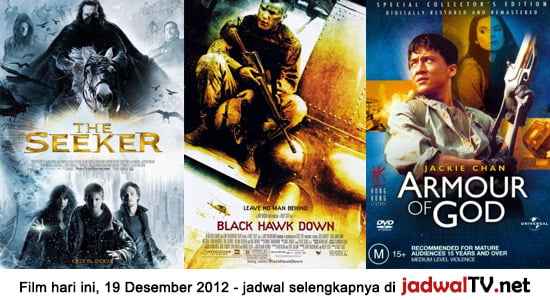 Jadwal Film dan Sepakbola 19 Desember 2012 Jadwal TV