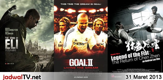 jadwalhariini31maret2013