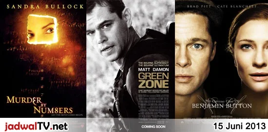 Jadwal Film dan Sepakbola 15 Juni 2013