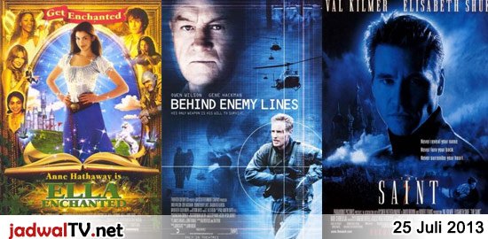 jadwalhariini25juli2013