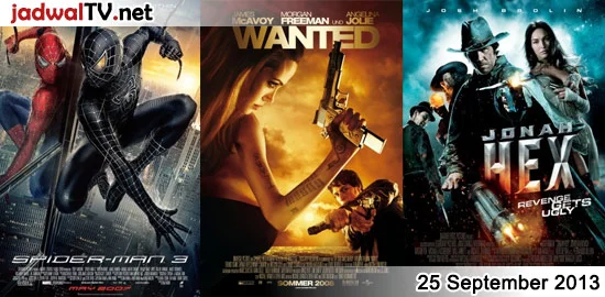 Jadwal Film dan Sepakbola 25 September 2013