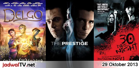 Jadwal Film dan Sepakbola 29 Oktober 2013