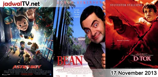 Jadwal Film 17 November 2013