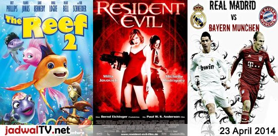 jadwalhariini23april2014