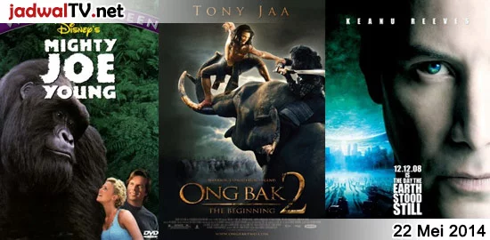 Jadwal Film dan Sepakbola 23 Mei 2014