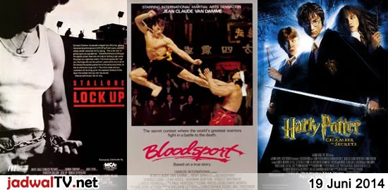 Jadwal Film dan Sepakbola 19 Juni 2014