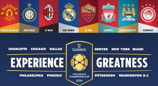 Jadwal International Champions Cup 2014 Di Indosiar