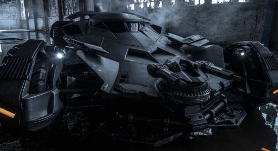 Batman v Superman: Dawn of Justice Bocorkan Batmobile Futuristik