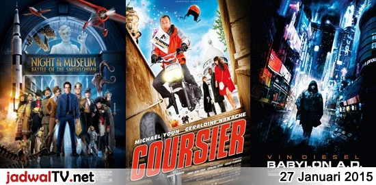 Jadwal Film dan Sepakbola 27 Januari 2015