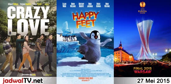 Jadwal Film dan Sepakbola 27 Mei 2015