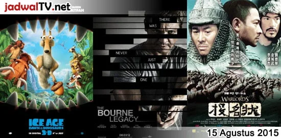 Jadwal Film 15 Agustus 2015