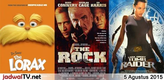 Jadwal Film dan Sepakbola 5 Agustus 2015