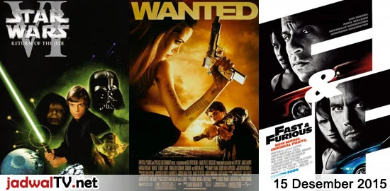 Jadwal Film dan Sepakbola 15 Desember 2015