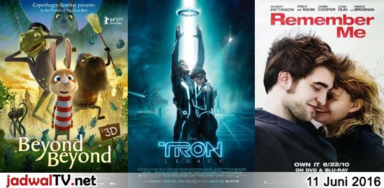 Jadwal Film dan Sepakbola 11 Juni 2016 Jadwal TV