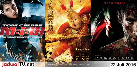 jadwalhariini22juli2016