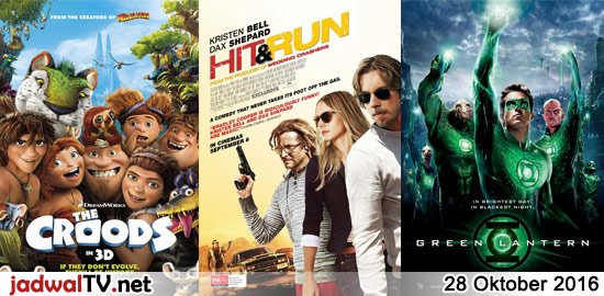 Jadwal Film dan Sepakbola 28 Oktober 2016 - Jadwal TV