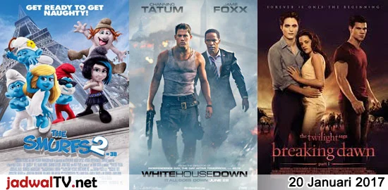 Jadwal Film 20 Januari 2017