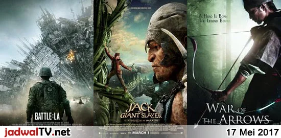 Jadwal Film dan Sepakbola 17 Mei 2017