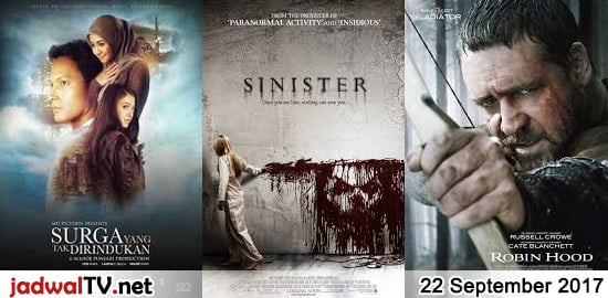 jadwalhariini22september2017