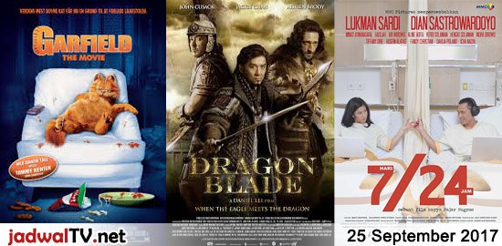 jadwalhariini25september2017