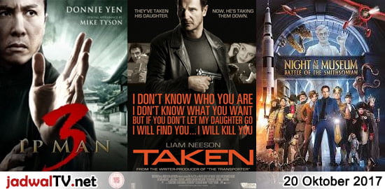 jadwalhariini20oktober2017