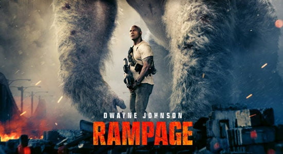 The Rock Lawan Monster Raksasa Di Trailer Perdana Rampage