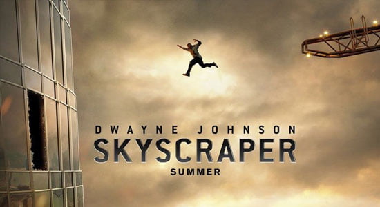 Skyscraper Penuh Dengan Adegan Aksi Di Bangunan Tertinggi Di Dunia