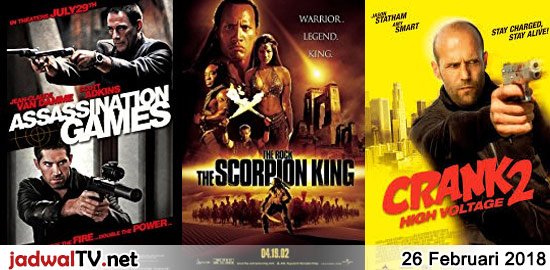 jadwalhariini26februari2018