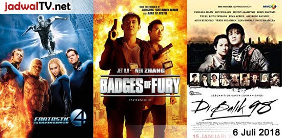 jadwalhariini6juli2018