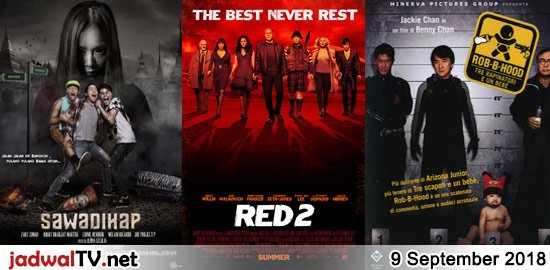 jadwalhariini9september2018