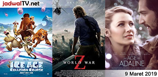 Jadwal Film dan Sepakbola 9 Maret 2019 - Jadwal TV