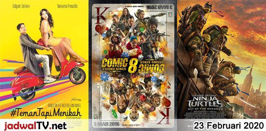 Jadwal Film Dan Sepakbola 23 Februari 2020 Jadwal Tv