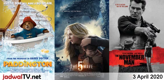 Jadwal Film 3 April 2020