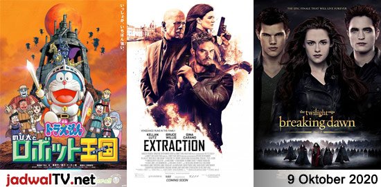 jadwalhariini9oktober2020