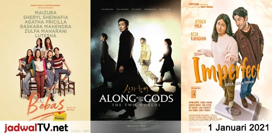 Jadwal Film 1 Januari 2021