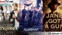 Jadwal Film dan Sepakbola 23 Januari 2022
