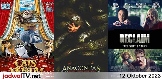 Jadwal Film dan Sepakbola 12 Oktober 2023