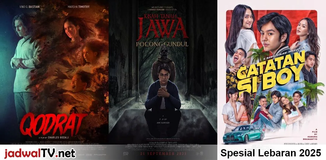 Jadwal Film Perdana Spesial Lebaran 2025 di TV Nasional Jadwal Film Perdana Spesial Lebaran 2025 di TV Nasional